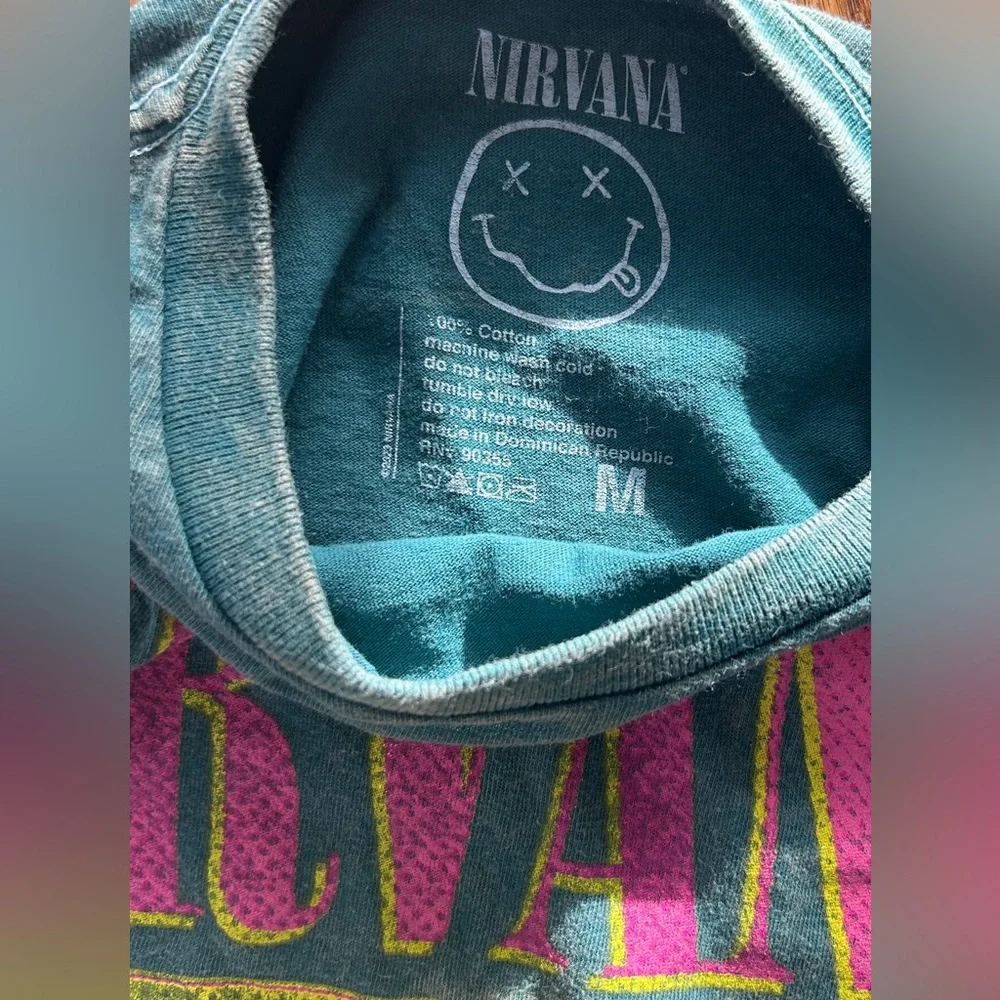 Nirvana band tee. Unisex med. NWOT - Picture 2 of 3